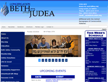 Tablet Screenshot of bethjudea.org